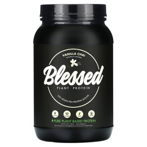 Blessed Plant Protein, Vanilla Chai, 2.24 lbs. (1,020 g) - 1 of 2