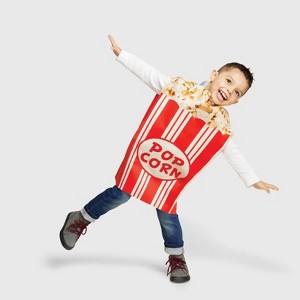 Halloween Toddler Popcorn Halloween Costume One Size - Hyde & EEK! Boutique , Adult Unisex, MultiColored