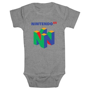 Infant's Nintendo Classic N64 Icon Bodysuit - 1 of 3