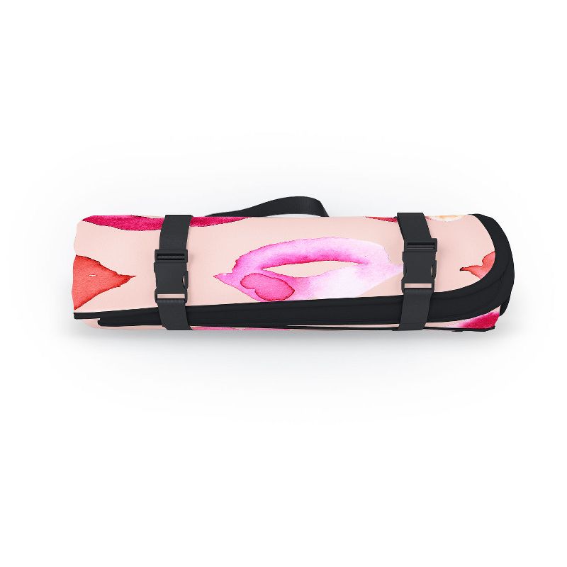Ninola Design Sweet Pink Lips Picnic Blanket - Deny Designs, 2 of 4