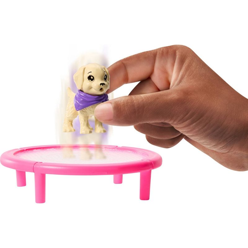 Barbie &#34;Brooklyn&#34; Gymnast Doll &#38; Playset with Fashion Doll, Puppy, Trampoline and Accessories (Target Exclusive), 4 of 6