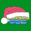 Boys Toy Story Christmas Aliens Santa Hat T Shirt - 2 of 4
