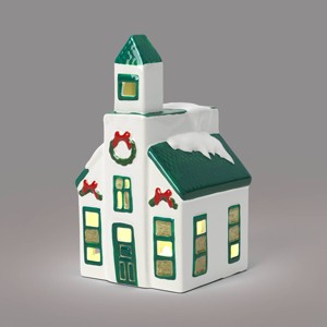 Ceramic LED Church Christmas - Threshold™ - 1 of 4