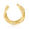 Pure Collection by Ross-Simons 14kt Yellow Gold Multi-Row Single Ear Cuff - 2 of 4