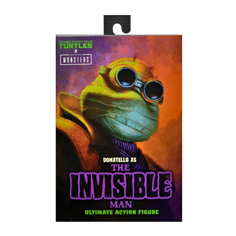 Universal Monsters and Teenage Mutant Ninja Turtles Donatello as The Invisible Man 7&#34; Action Figure, 3 of 7
