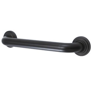 12" Milano Decorative Grab Bar - Kingston Brass - 1 of 3
