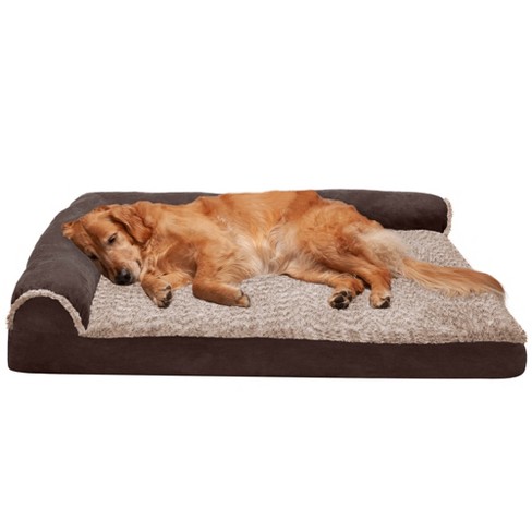 Faux Fur Orthopedic Dog Bed, Pet Rug for Dogs, Washable Pet Beds