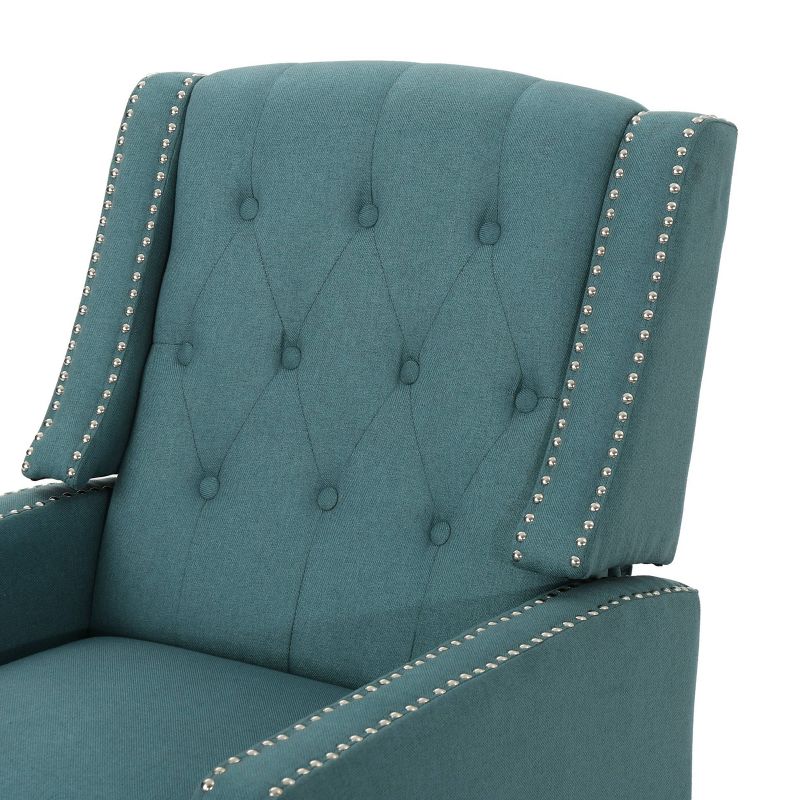 Izidro Tufted Fabric Recliner - Christopher Knight Home, 4 of 7