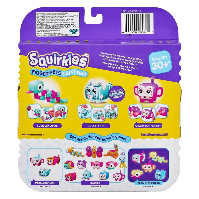 Little Live Pets - Squirkies Metallic Clickety Cat - 3pk, 4 of 12