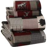 Sleepworld 100% Cotton Flannel Sheet And Pillowcase Set Cozy And Warm Bedding Sheet Set (Queen)