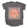Simply Sage Market Checkered Mama Flowers Garment Dyed Tee - 2XL - Pepper - 3 of 4