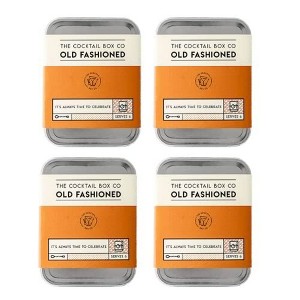 The Cocktail Box Co. Old Fashioned Cocktail Kit, Travel Cocktail Kits【4 Pack】Old Fashioned Kits w/ Muddler, Cocktail Sugar Cubes, Bitters - 1 of 4