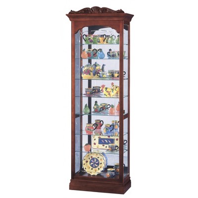 Howard Miller 680342 Hastings Curio Cabinet 680342 Windsor Cherry