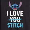 Men's - Lilo and Stitch - I Love Stitch Long Sleeve Graphic T-Shirt - 2 of 4
