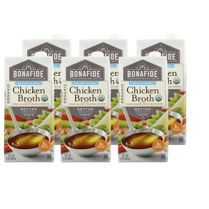 Bonafide Provisions No Salt Chicken Broth - Case of 6/32 oz - 1 of 4
