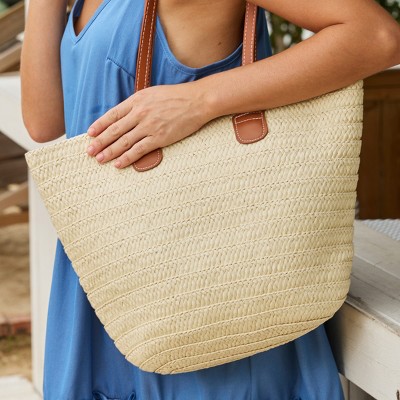 Women's Fresh Dawn Neutral Tote Bag - Cupshe