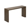Kumasinova Console Table with Unique Striped Design,Functional Solid Wood Veneer Entryway Table,Sofa Table for Living Room&Entryway,Hallway - 2 of 4