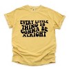 Simply Sage Market Every Little Thing Wavy Garment Dyed Tee - 2 of 4