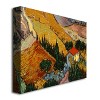 Trademark Fine Art -Vincent Van Gogh 'Landscape with House' Canvas Art - 2 of 2