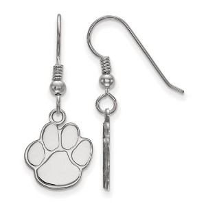 Black Bow Jewelry Sterling Silver Auburn Tigers NCAA Dangle Earrings - 1 of 3