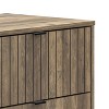 Galano Zaffy 5 Drawer Chest (Interlock) - Knotty Oak - 4 of 4