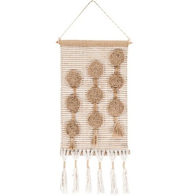 Livabliss Lamont 22"H x 14"W Modern Wheat Wall Tapestries