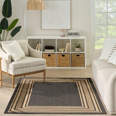 Nourison Horizon Indoor/Outdoor Bordered Rug