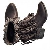 Women's Wo's Juno Fringe Bootie Shoe - Very G - 2 of 3