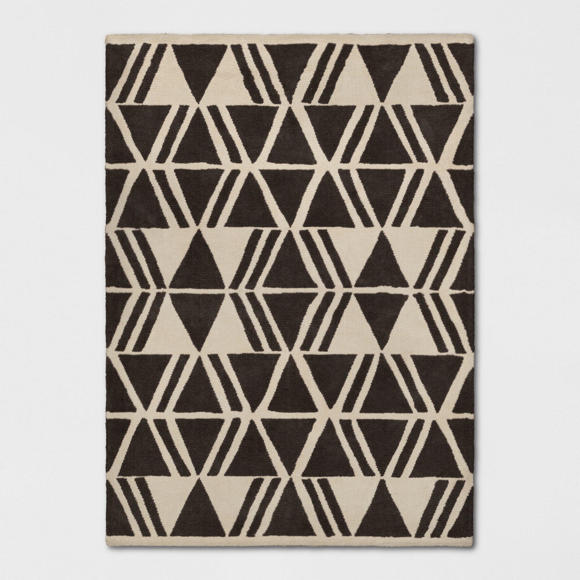 5'x7' Microplush Geo Knitted Area Rug - Threshold™