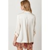 Women's Satin Trench Short Dressy Jacket - mystree - 3 of 4