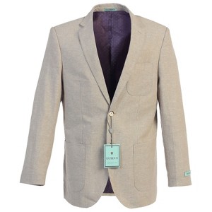 Gioberti Mens Linen Sports Coat Suit Jacket - 1 of 4
