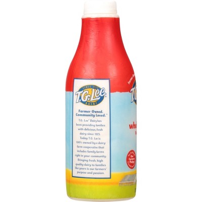 T.G. Lee Whole Milk - 1qt