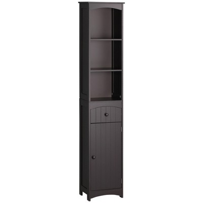 Costway 71'' Tall Tower Bathroom Storage Cabinet Organizer Display - See Details - Grey