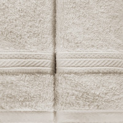 Almond Heavyweight Cotton 6-Piece Plush Towel Set