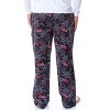 Marvel Comics Miles Morales Spiderman Web Mens' Sleep Lounge Pajama Pants Black - 4 of 4