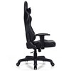 Costway Massage Gaming Chair Racing Office Computer Recliner with Lumbar Support - 4 of 4