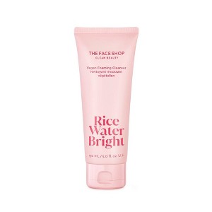 The Face Shop Rice Water Bright Vegan Foaming Cleanser - 5 fl oz - 1 of 4