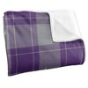 Weber State University Campus Plaid Spirit Silky Touch Super Soft Throw Blanket 50x60 - 3 of 4