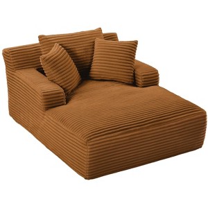 TiramisuBest Lotus Bean Bag Sofa Chair Pull Ring Easy Move High Density Foam Adult Living Room Bedroom, 43.7"*39.76"*26.77" - 1 of 4