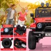 Garvee 24V Kids Ride On Car 2 Seater Battery Powered Truck Cars for Toddles 2WD/4WD Switchable Electric Vehicles with Remote Control, Trunk - 3 of 4
