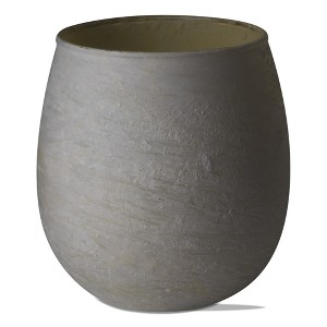 tagltd Outdoor Garden Citronella Grapefruit Glass Candle With Paraffin Wax And Cotton Wick - 1 of 2
