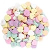 Conversation Hearts – Pastel Heart-Shaped Candy with Messages, Sizes: 1, 2, 3 & 5 lb Resealable Bags - 2 of 4