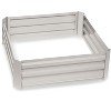 Gardeners Supply Company Demeter Corrugated Metal Raised Bed | Sturdy Corrugated Galvanized Steel Frame Plant Bed | Outdoor Deep Root Planter Box for - 3 of 4