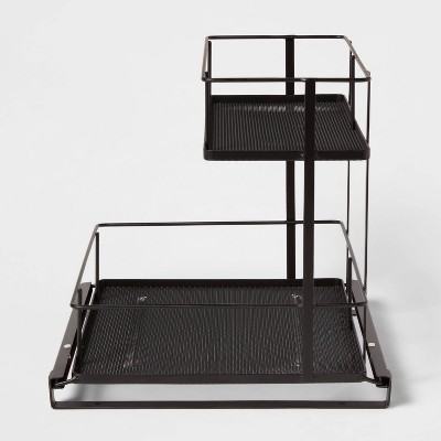 Tiered Vanity Organizer Black - Brightroom™