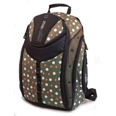 Mobile Edge Express Eco-Friendly 15.6" Backpack - Green w/ Dots