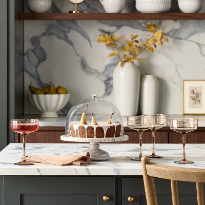 Marble Covered Dessert Pedestal - Thumbnail 4