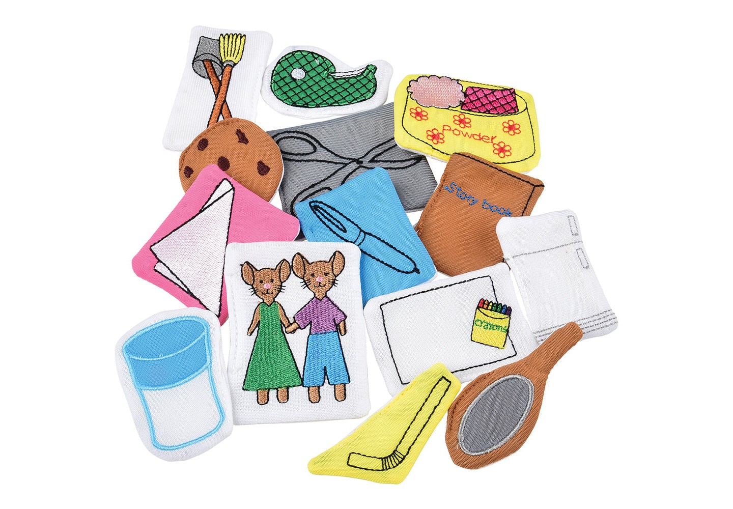 Детские куклы Cre8tive Minds If You Give a Mouse a Cookie Puppet & Props Set – 16-Piece Interactive Storytelling Set Ages 3+ — фото 4