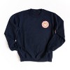 Simply Sage Market S.W.Smiley Be Kind To Your Mind Retro Front And Back Sweatshirt - 3 of 4