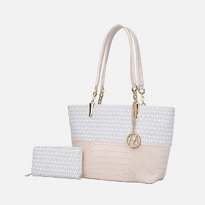 MKF Collection Sasha Tote Women’s Vegan Leather Spacious Interior Handbag by Mia K - 1 of 4