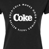 Women's - Coca-Cola - Coke Makes Things Taste Better Fitted Graphic T-Shirt - 2 of 3
